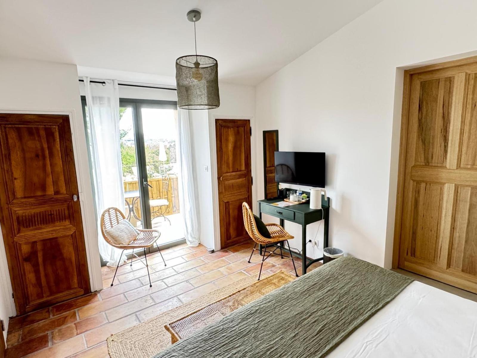 La Cle Des Champs, Boutique Hotel & Spa - Le Mas De Garrigon Roussillon en Isere Eksteriør bilde